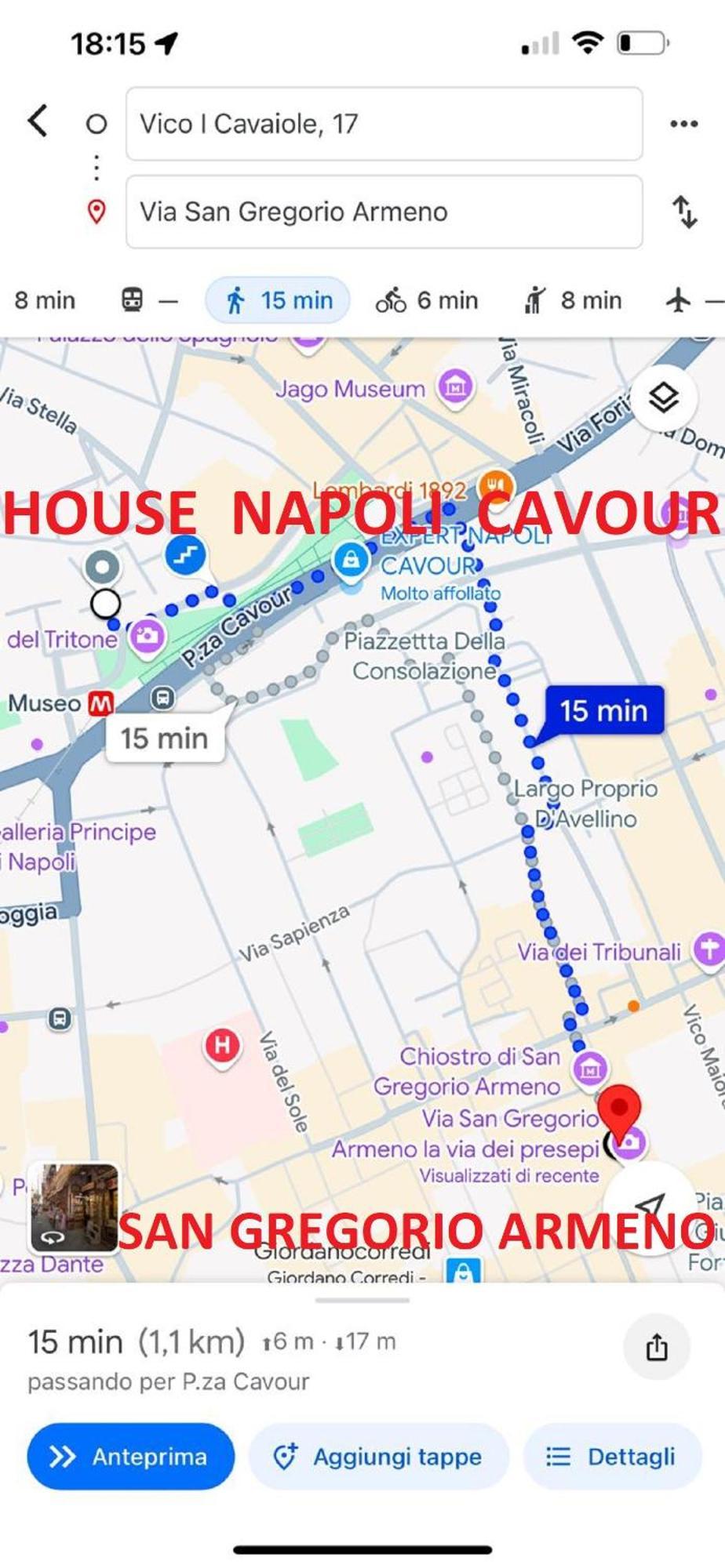 B&B House Napoli Cavour Exterior foto